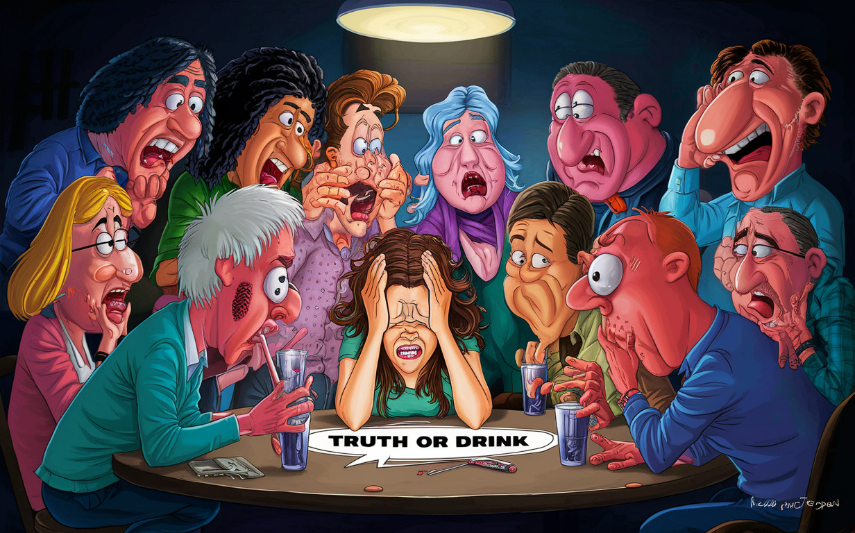 Embarrassing Truth or Drink Questions
