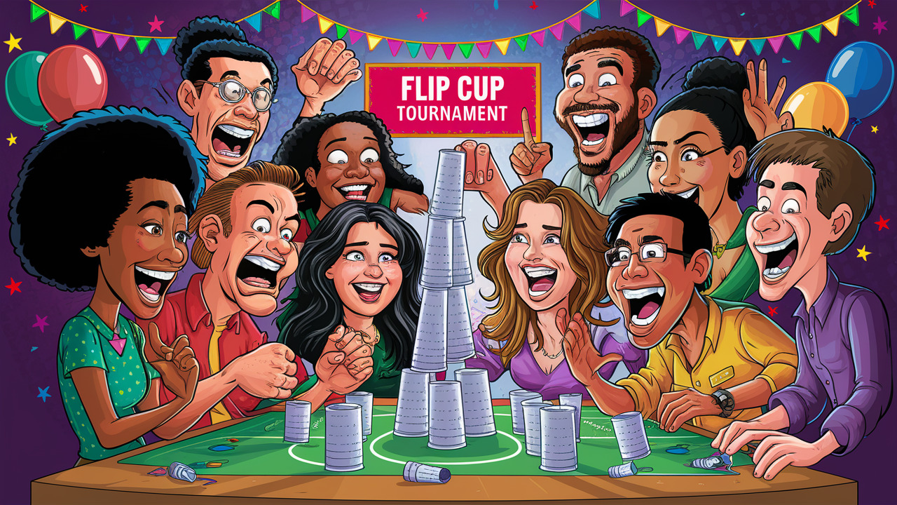 Flip Cup Tournament Rules - Prepare for Competition