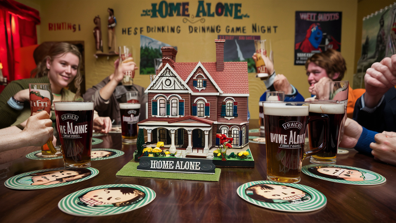 Home Alone drinking game