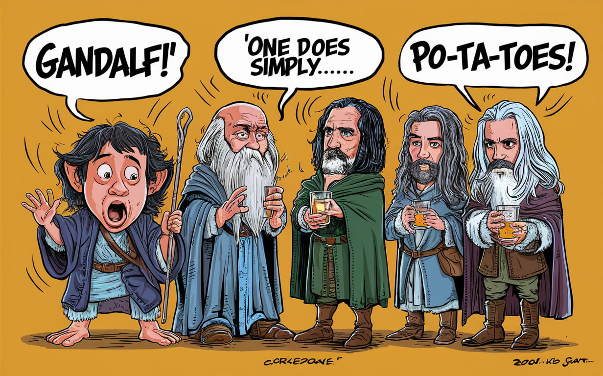 Drinking Game for Lord of the Rings Rules & Variations Play Party Game