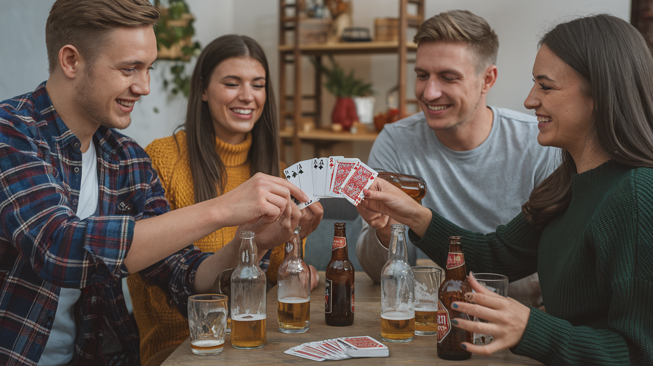 Spoons The Hilariously Chaotic Card Game for Grabbing Silverware (and Drinks)