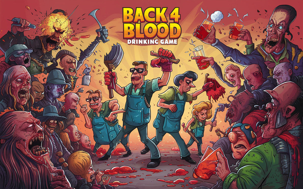 Back 4 Blood video game Drinking Game