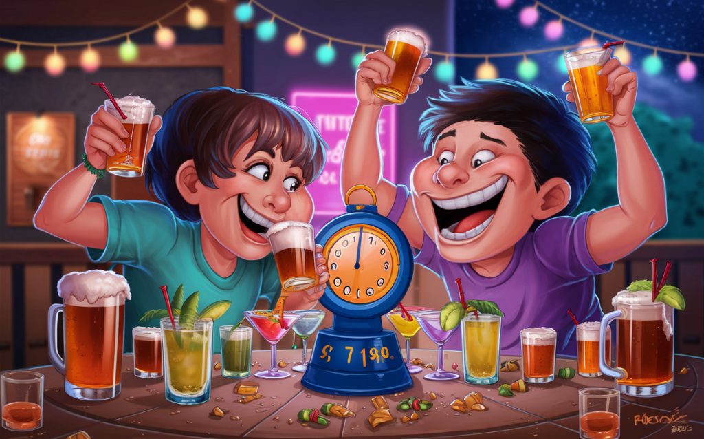 Battle Shots drinking games for two players