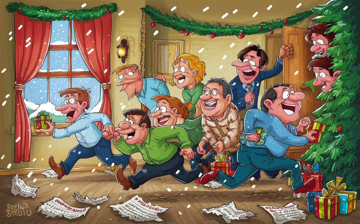 Christmas Scavenger Hunt Drinking Games