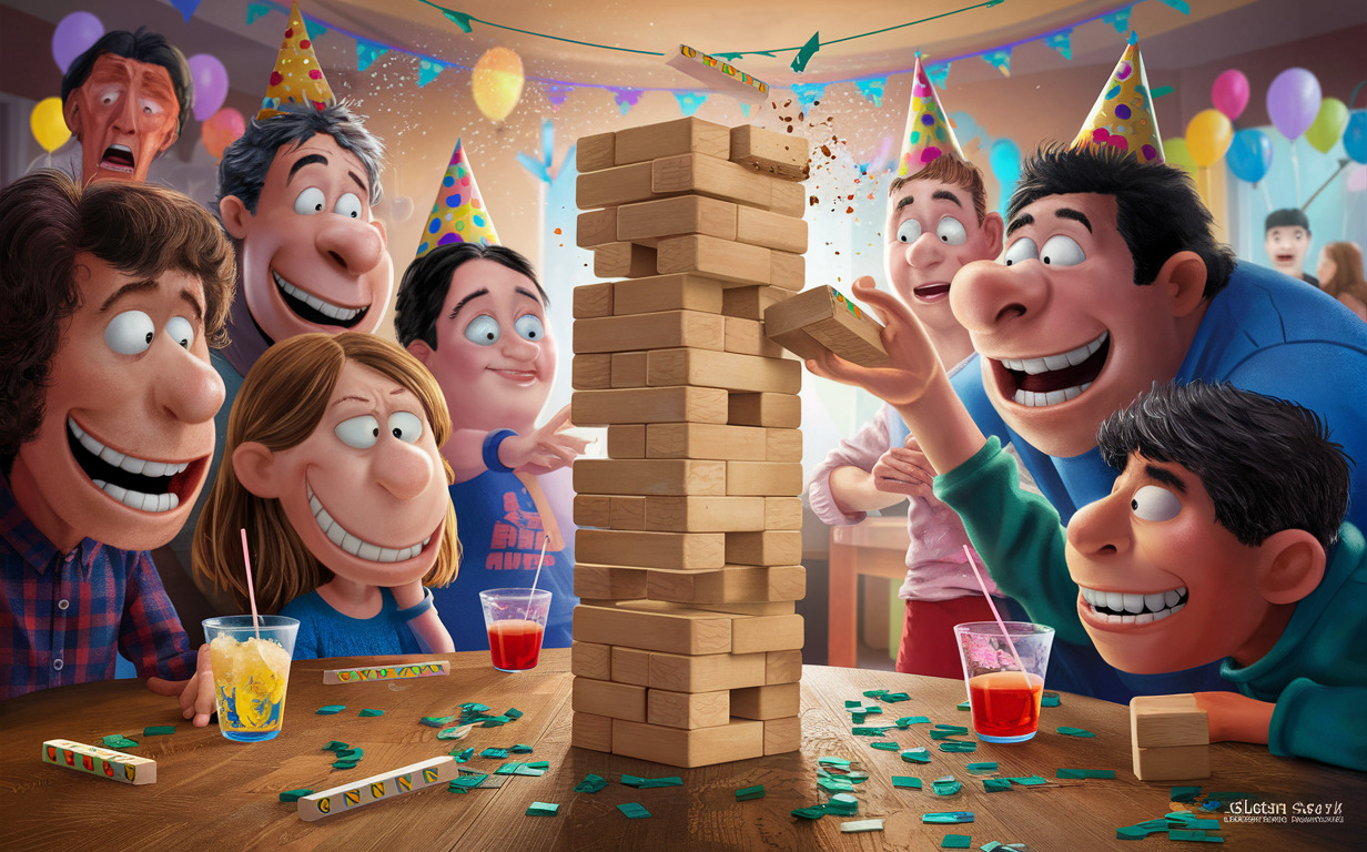 Drunk Jenga Birthday Drinking Game