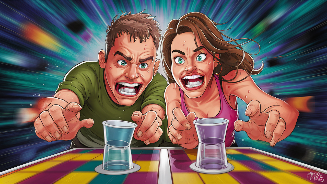 Flip Cup drinking games for couples