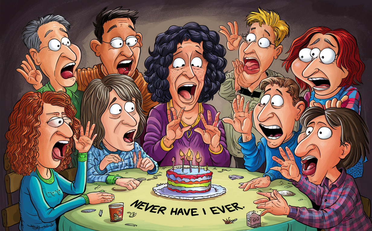 Never Have I Ever (Birthday Edition) Drinking Game