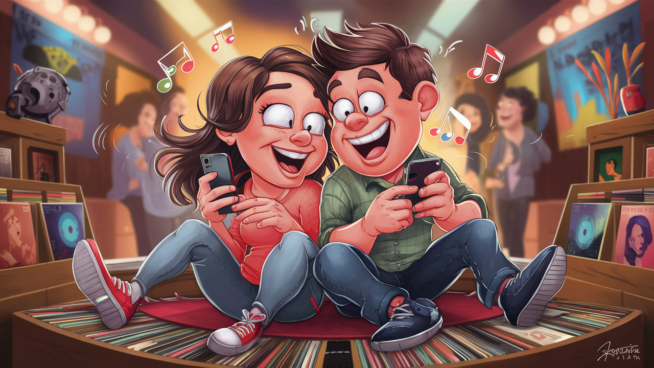 The Couples Playlist Challenge music drinking game