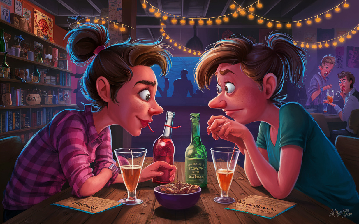 Truth or Drink drinking games without cards for 2 players