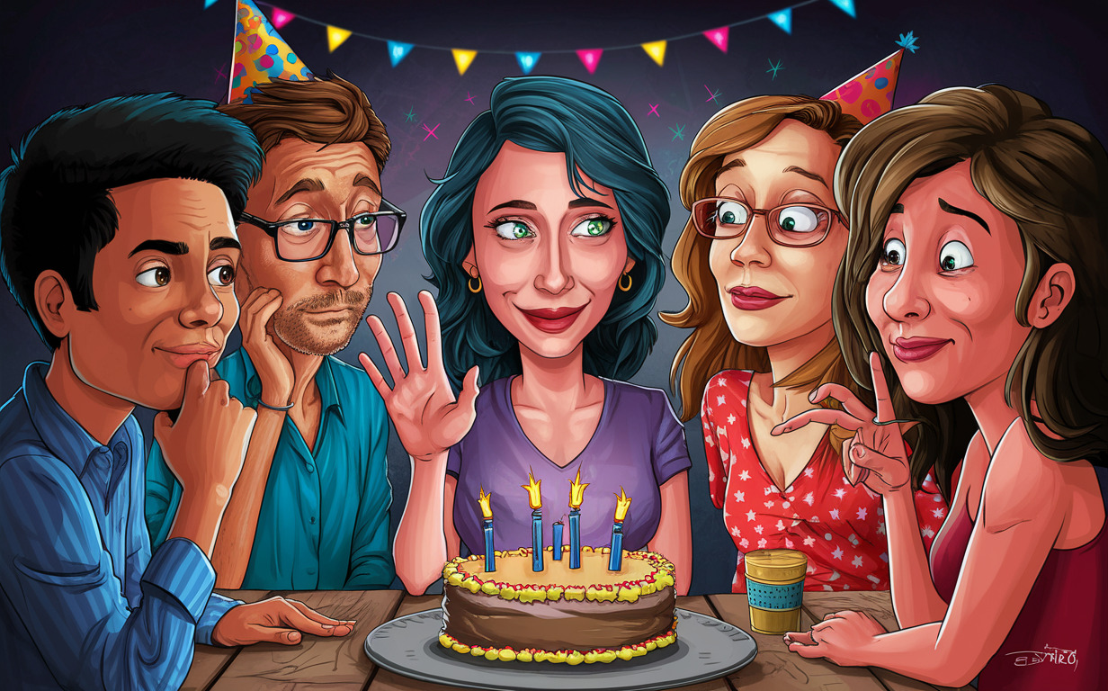 Two Truths and a Lie Birthday Drinking Game
