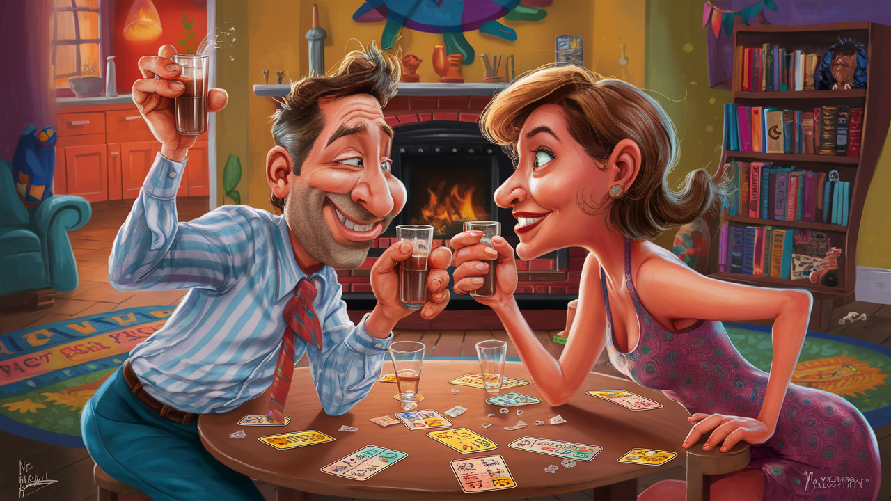 Two Truths and a Lie couples drinking games