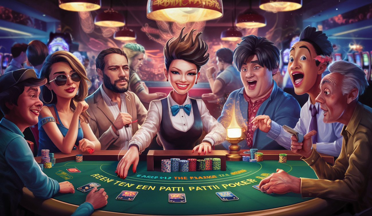 How to Play Teen Patti Poker casino card game