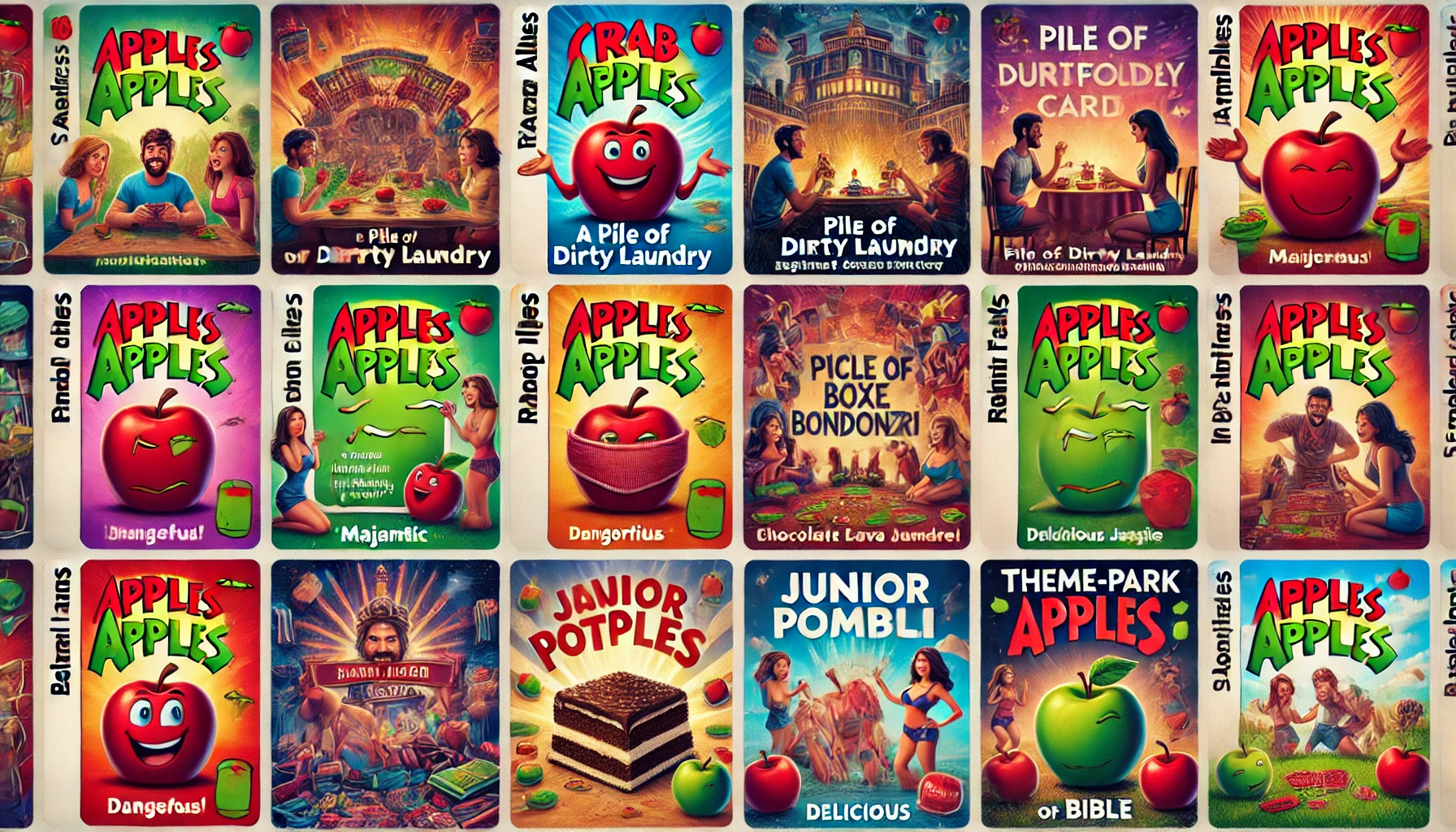 Apples to Apples Variations