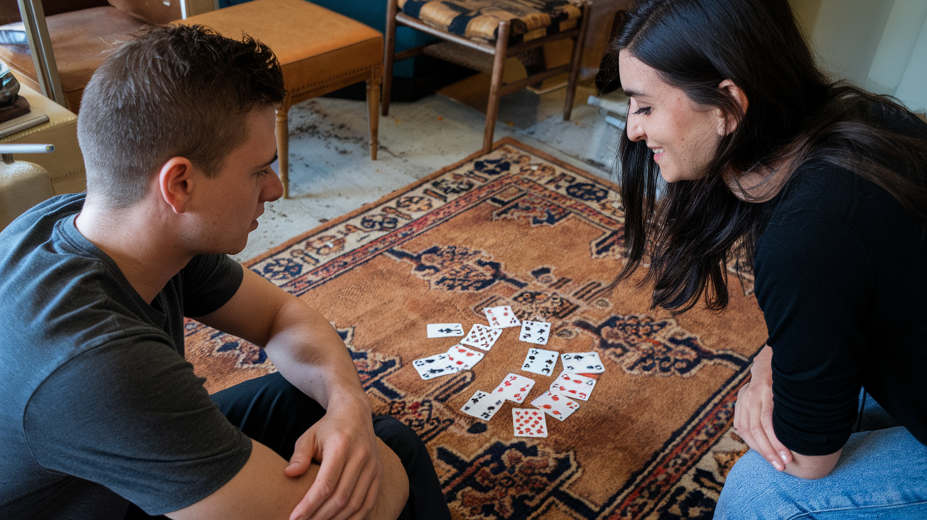 Setting Up the Game of Egyptian Rat Crew Card Game for various group sizes