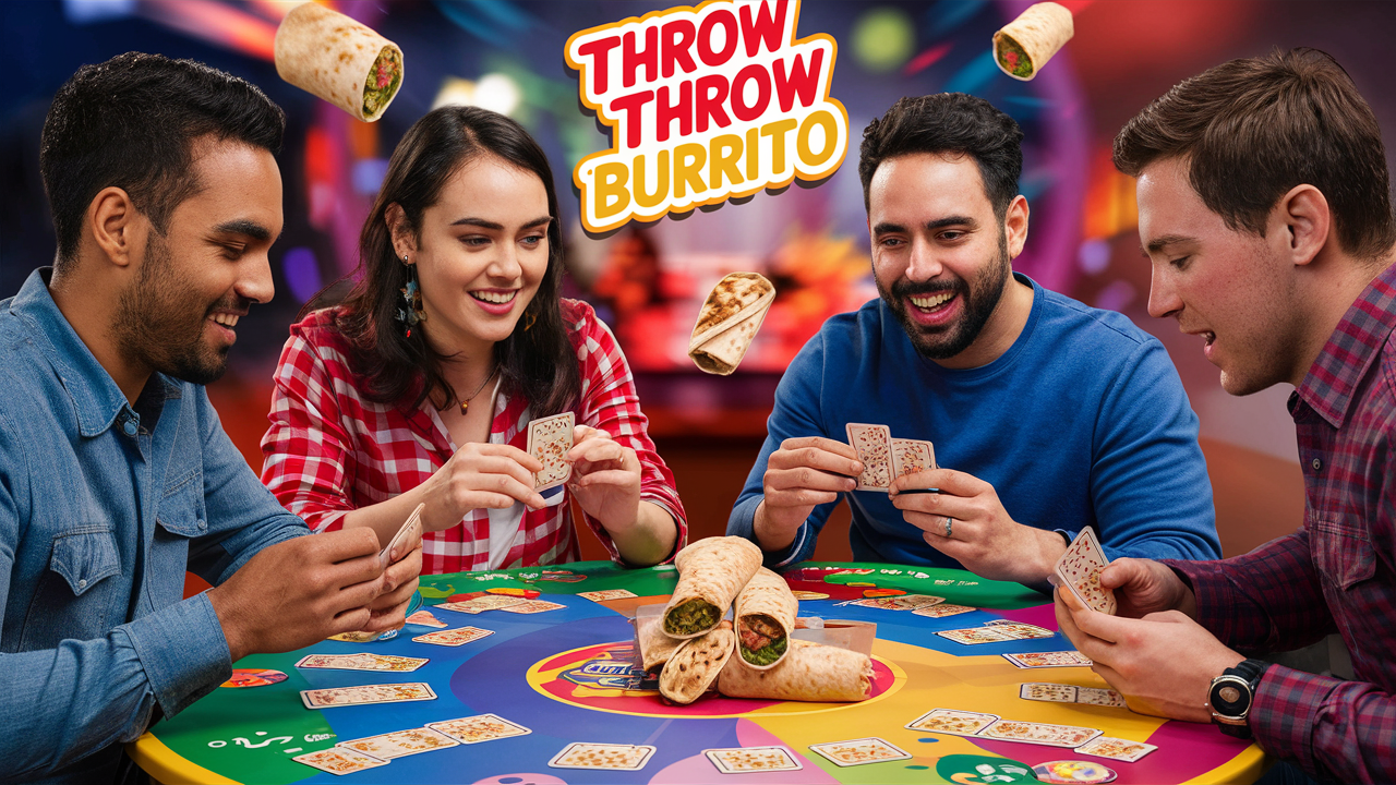 Setting Up Throw Throw Burrito Card Game