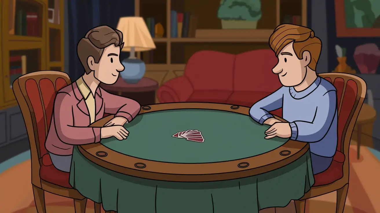 Double Solitaire 2 player card games adults