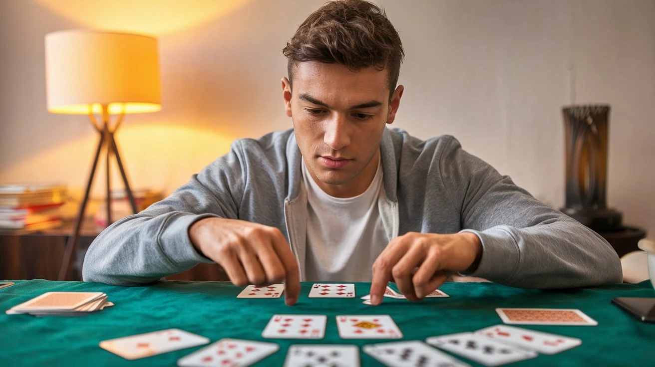 Memory (concentration) card games for 1 person