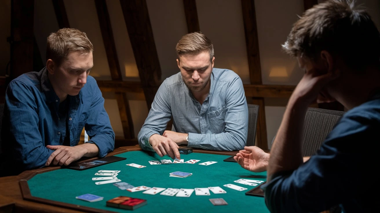 Funny Bullshit 3 players card game