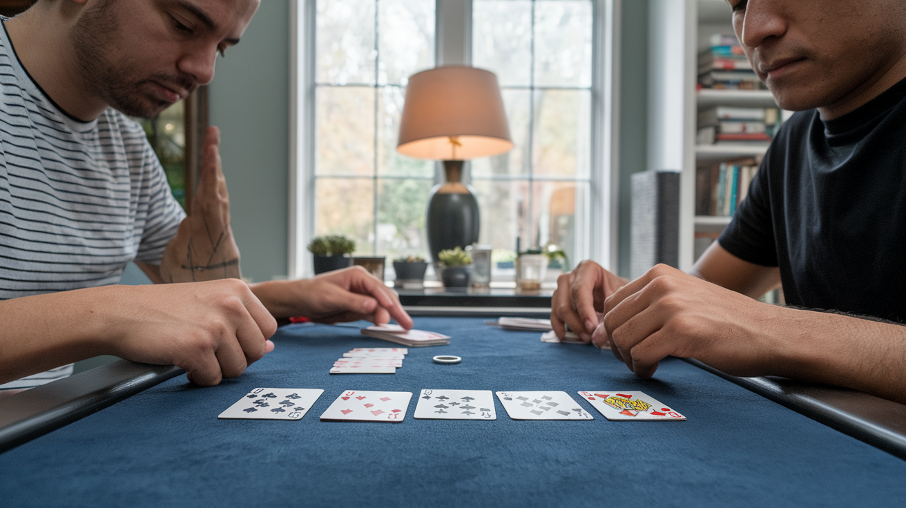 Pinochle how to play 2 player card games and rules