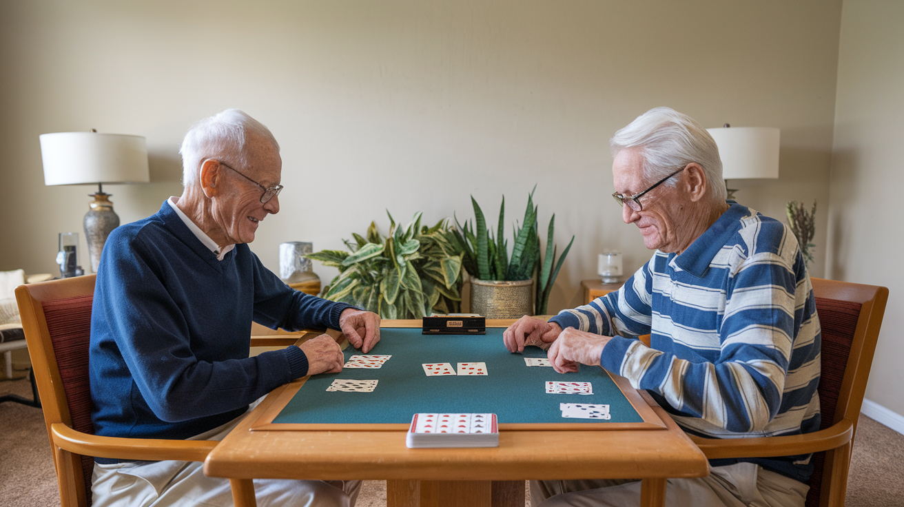 Blackjack casino card game for 2 players