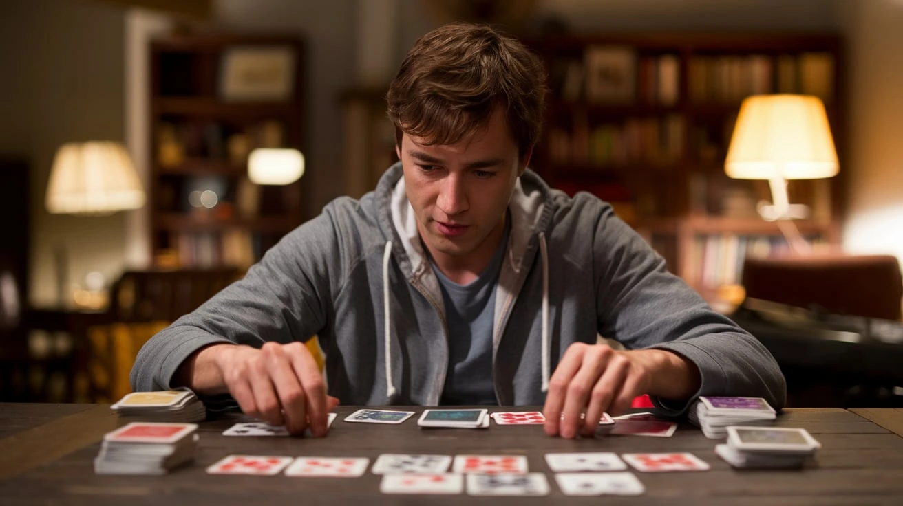 Aces Up fun 1 person card games