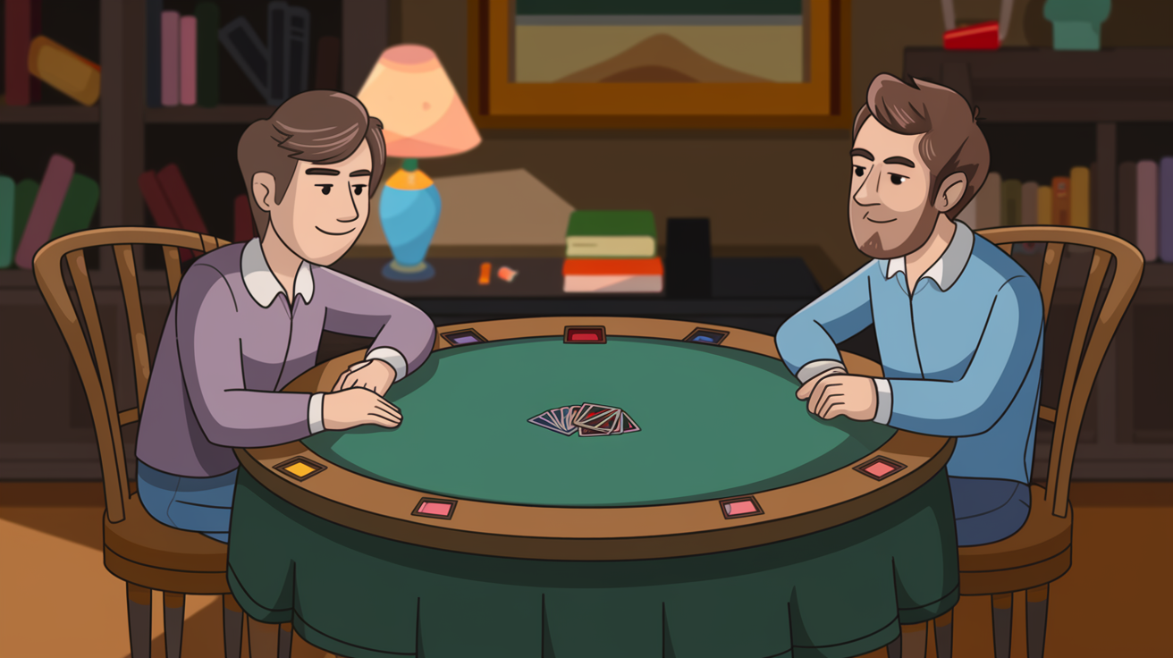 Concentration Card Game for 2 man