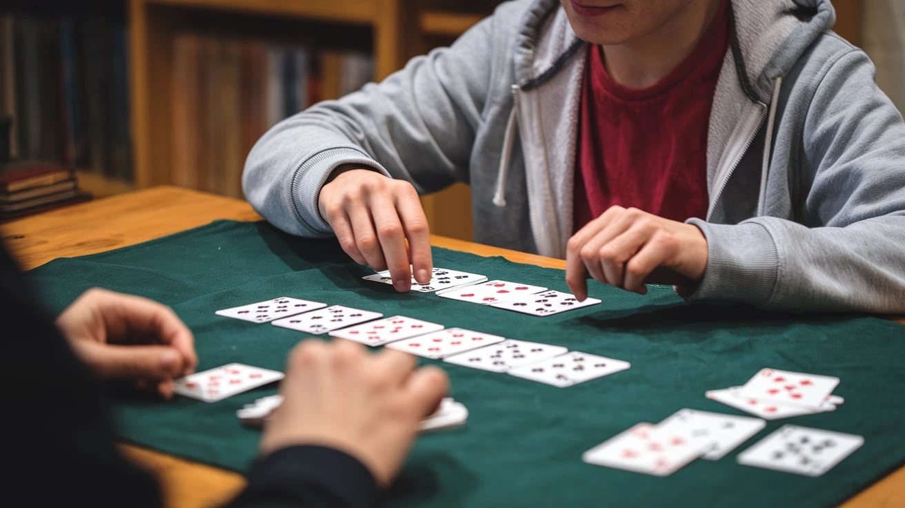 Pyramid Solitaire card game for 1 player