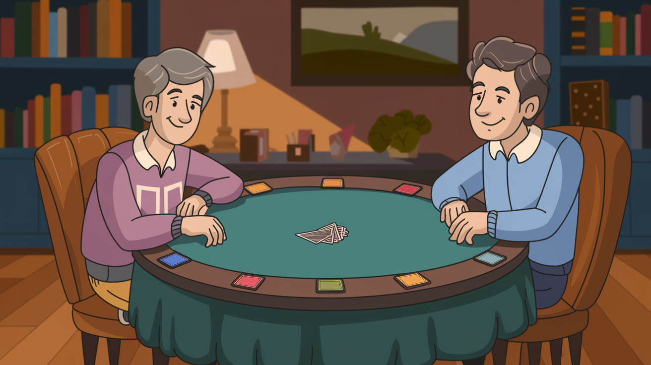 Egyptian Rat Screw card game for 2 person