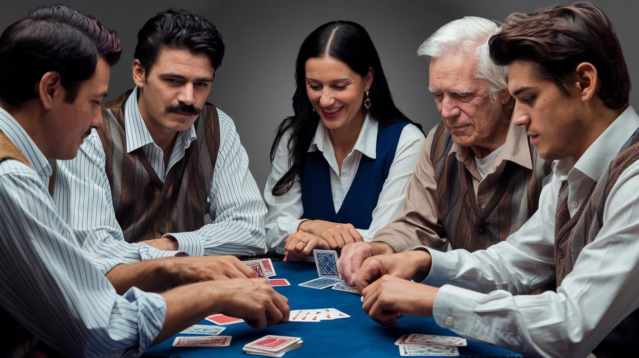 Gin Rummy best 4 person card games
