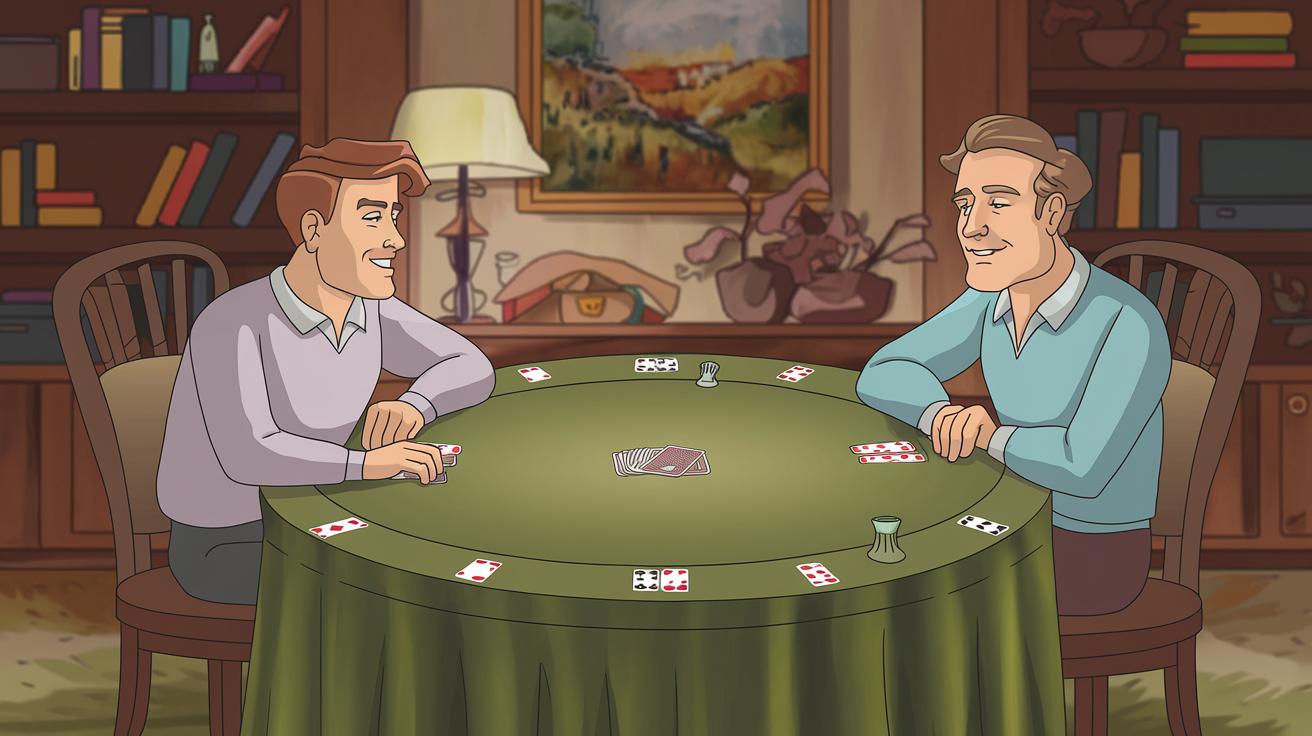 2 player card games speed