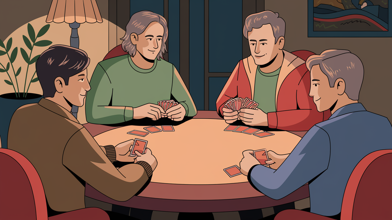 Euchre best card game for 4 people