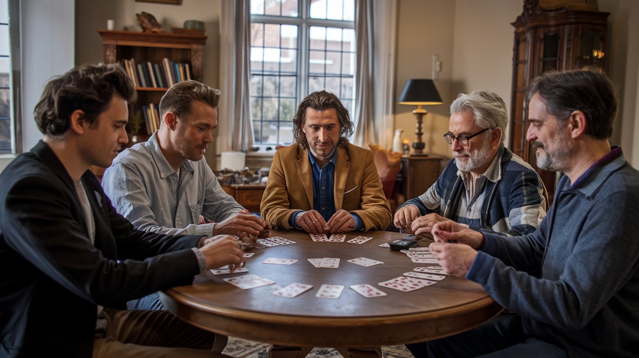 Spades 5 player card games