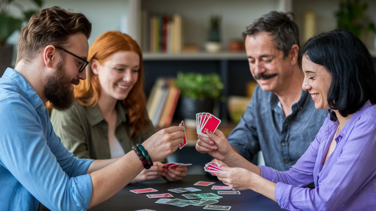 Spades best card games for four people