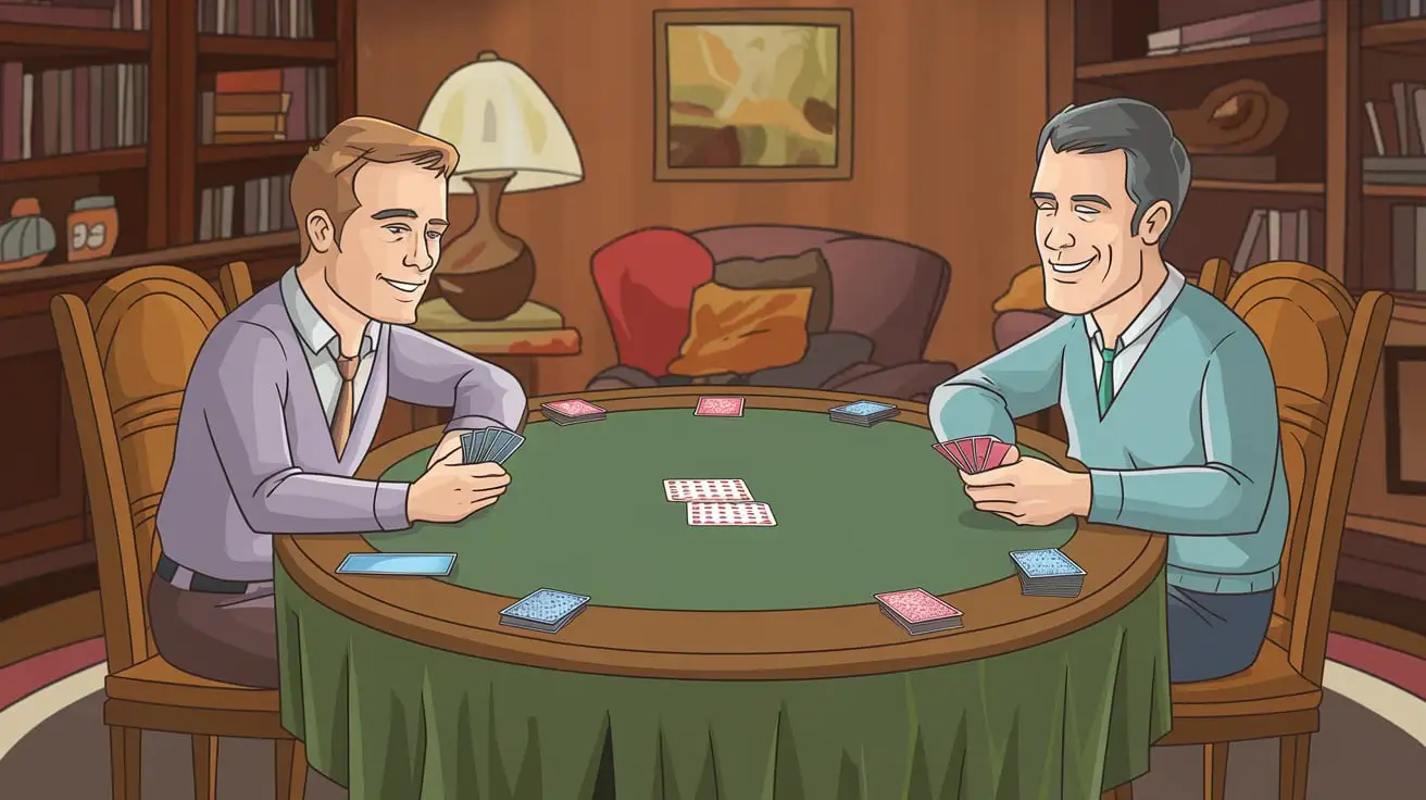 Trash best 2 player card game