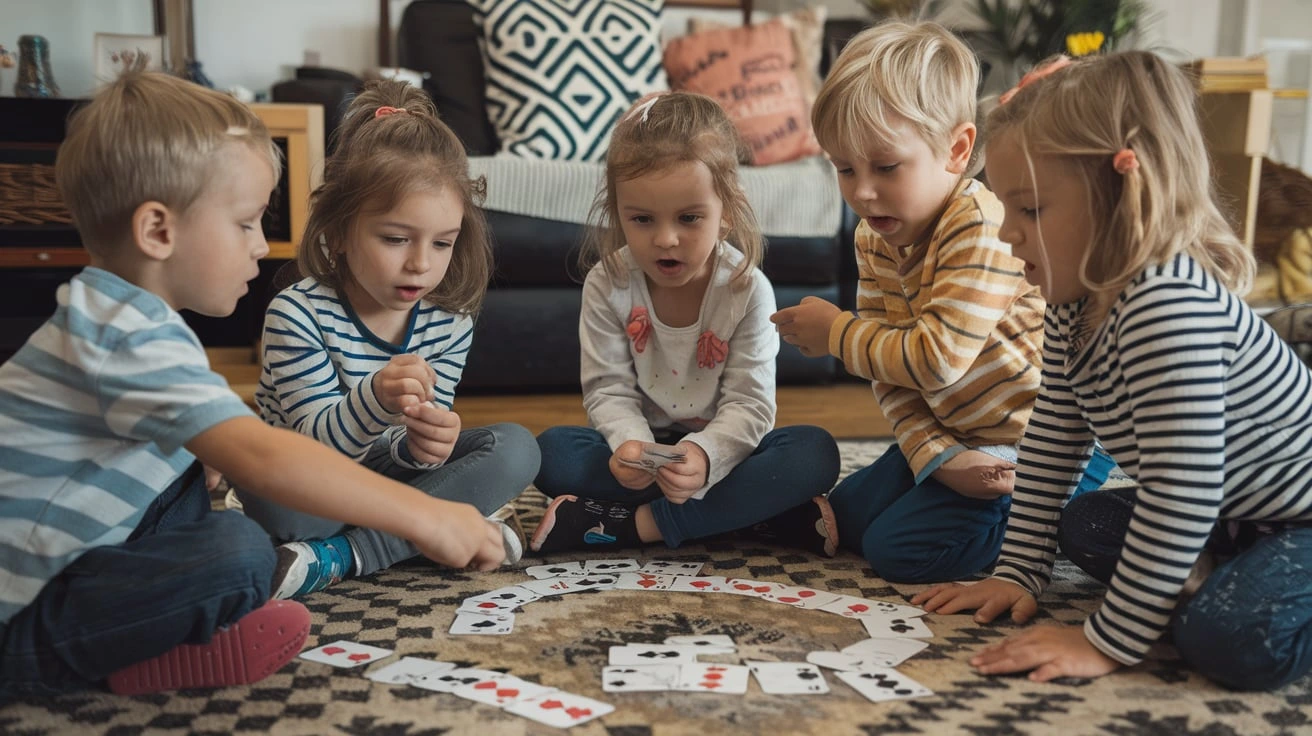 Blackjack (Ages 10+) easy card games for kids 2 players