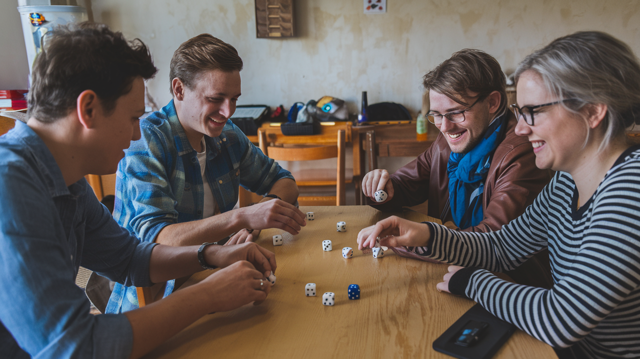 Claiming Victory in Monopoly Diced! Dice Game