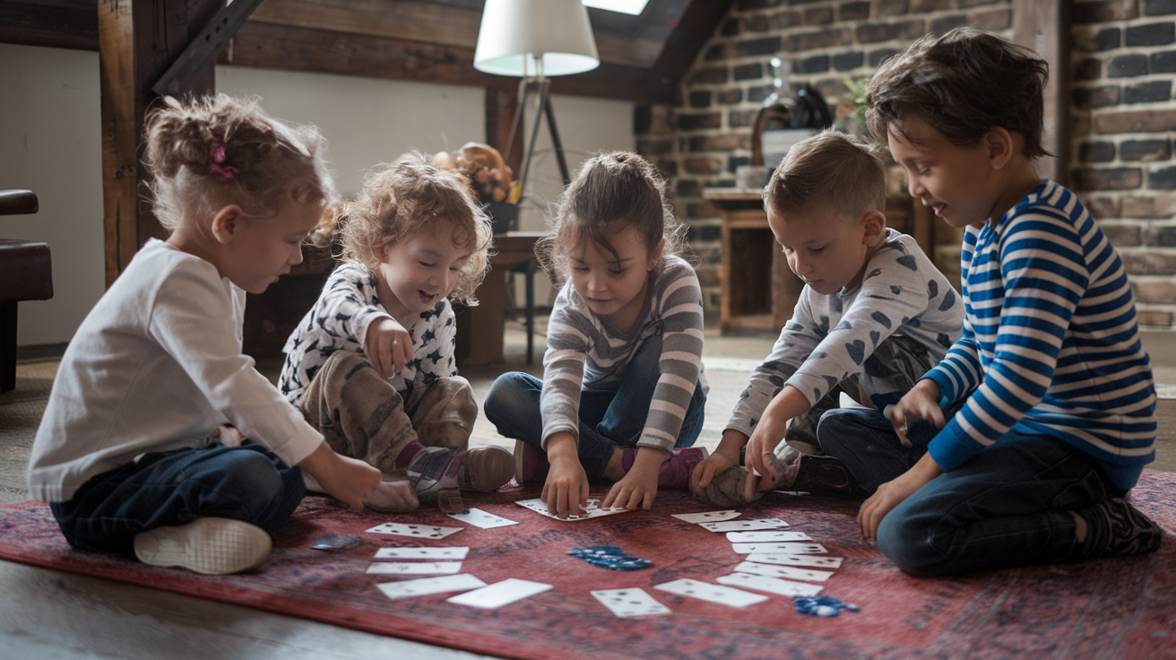 ConcentrationMemory (Ages 3+) Card Game for Kids & Toddlers