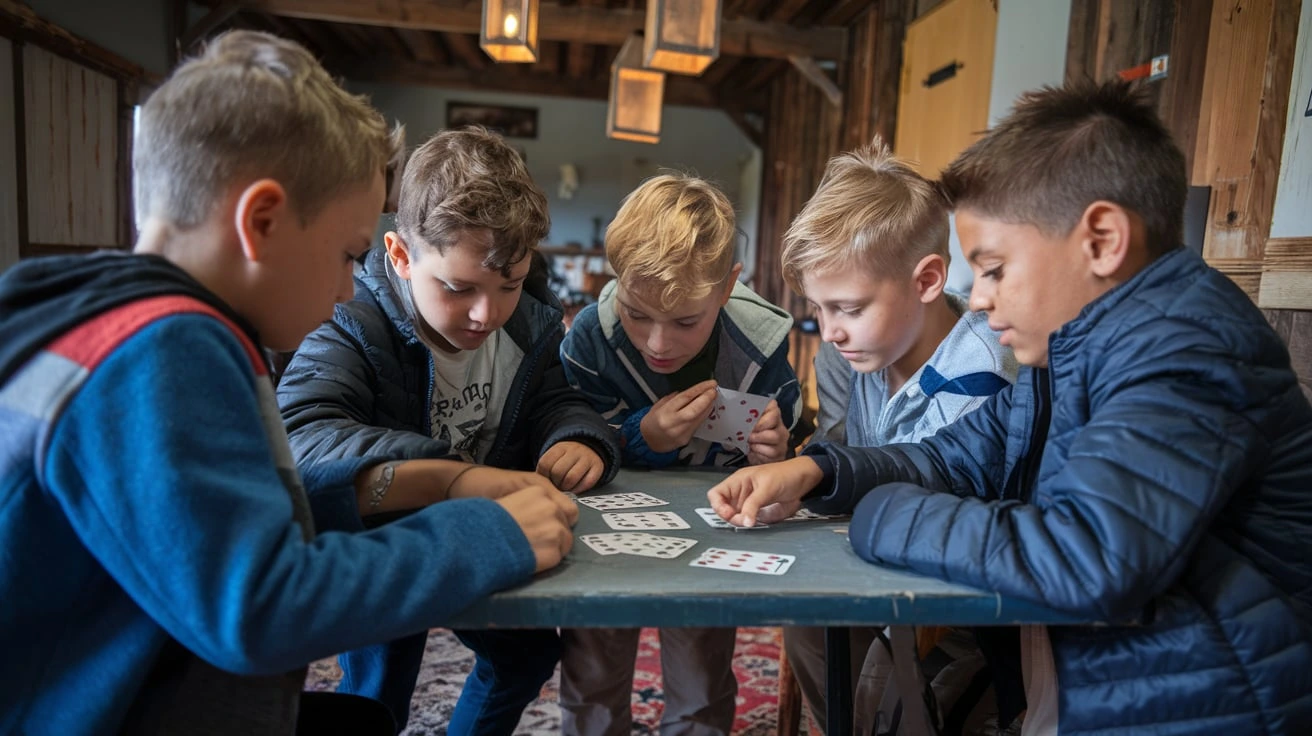Crazy Eights (Ages 5+) easiest card game for kids