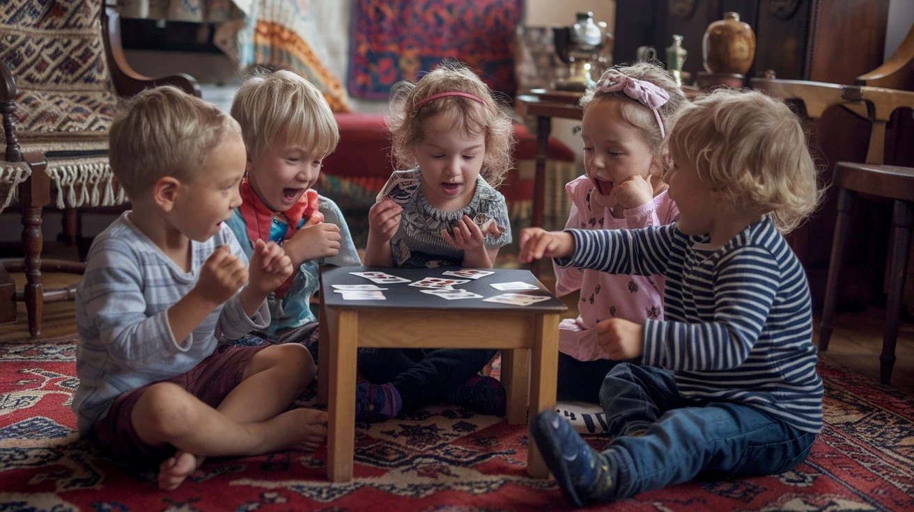 Kings in the Corners (Ages 8+) card game kids can play
