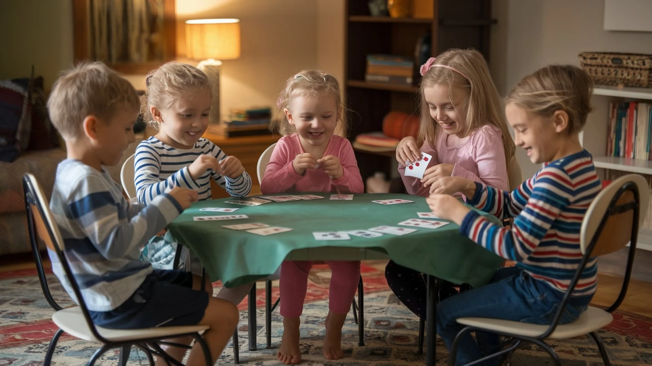 Old Maid (Ages 4+) card games for kids age 4, 7