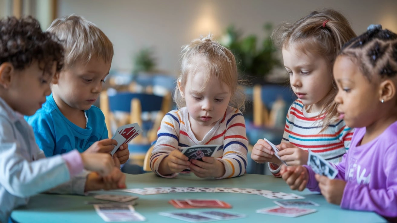 Slapjack (Ages 4+) simple card games for.kids