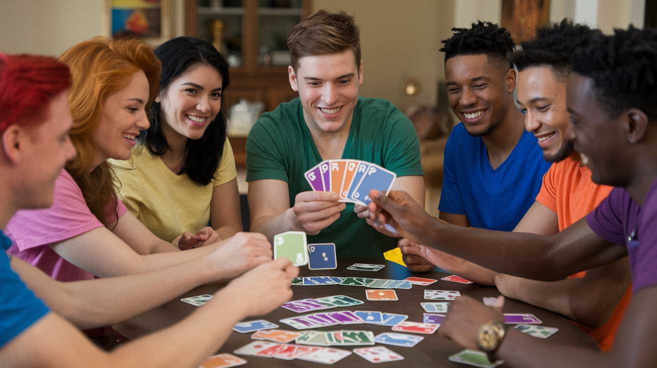Uno Triple Game Setup