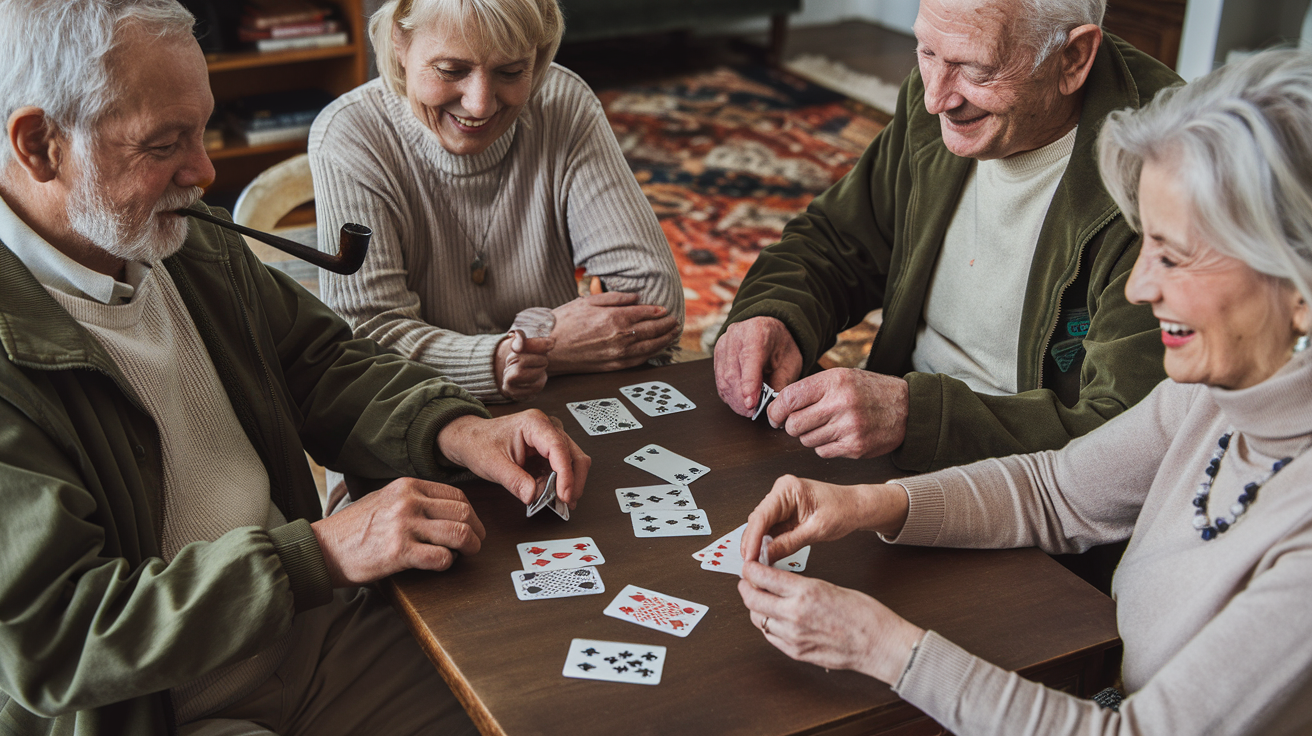 Bridge large print playing cards for seniors
