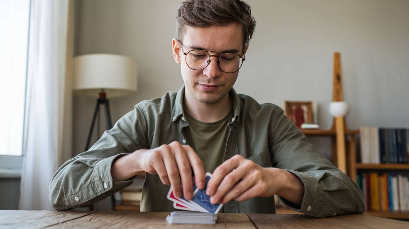 Choosing the Right Shuffle to shuffle a deck of card