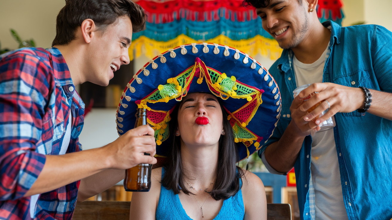 Drunk Waiter fun drinking games for 3 people