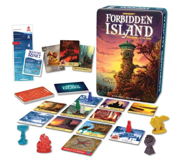 Forbidden Island best cooperative card game