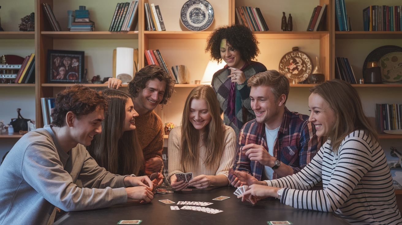 Gin Rummy best card games for big groups