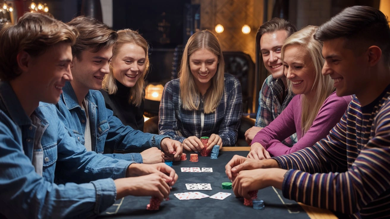 Hearts card games for large groups of adults