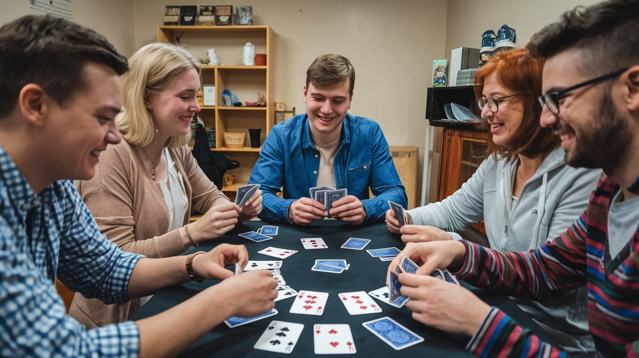 Kemps card games to play with large groups