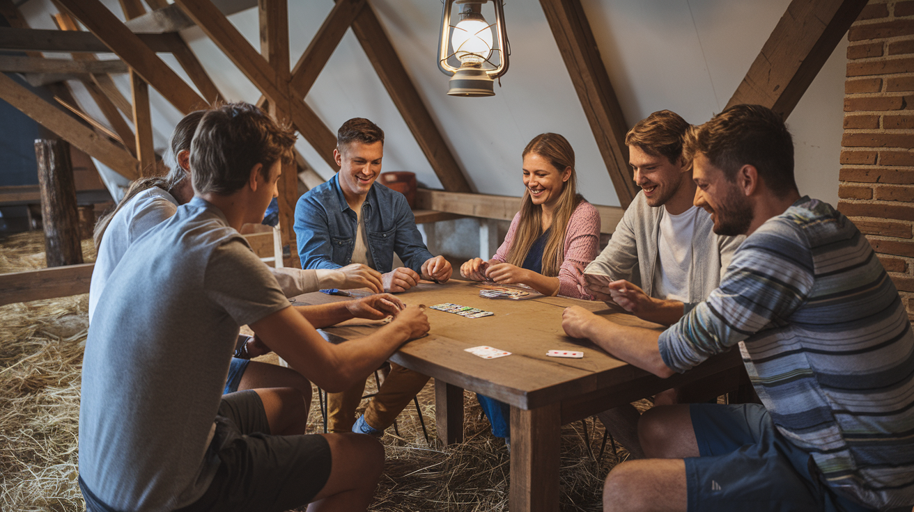 Mao card games for big groups